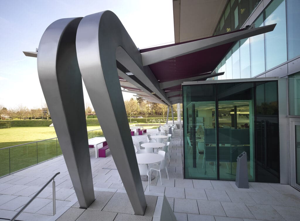 Stainless Steel Canopy, Napp Pharmaceutical, Cambridge