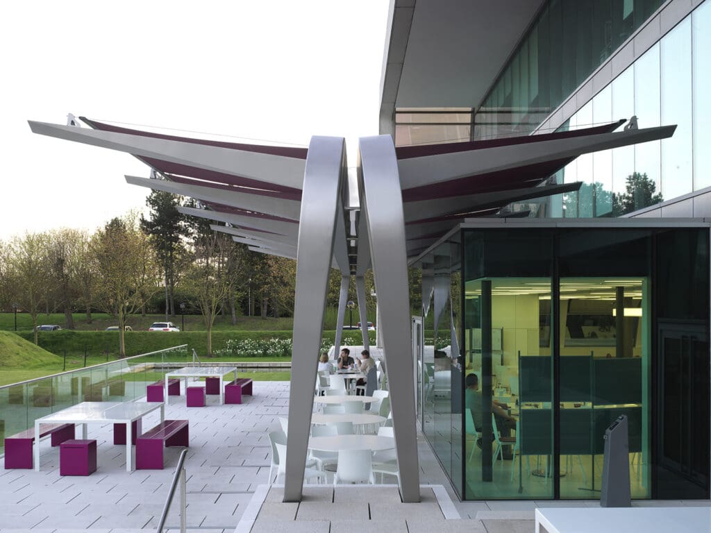 Stainless Steel Canopy, Napp Pharmaceutical, Cambridge