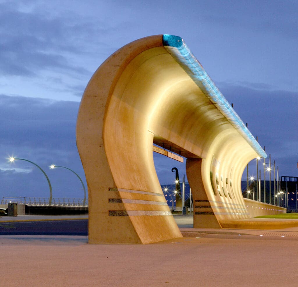 The Wave Wall Blackpool
