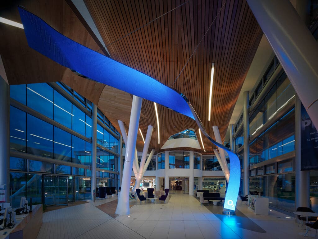 The O2 Ribbon, Telefonica UK, Slough